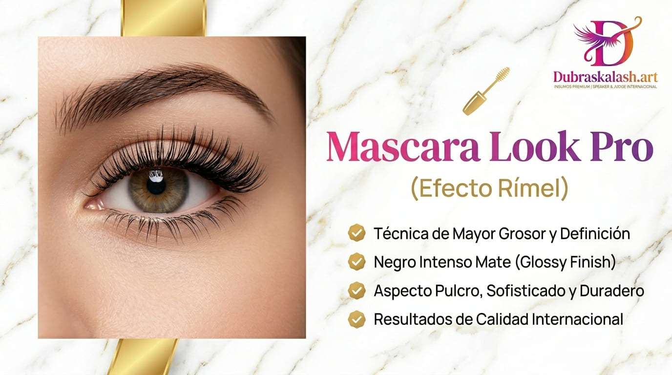 Mascara Look Pro Efecto Rímel
